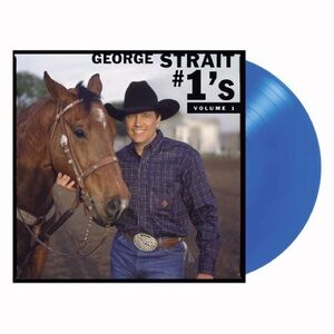 George Strait #1's Volume 1 LP Vinyl Record
(Blue Vinyl) 🤠🩵 NWT!